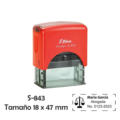 SELLO PERSONALIZADO S-843