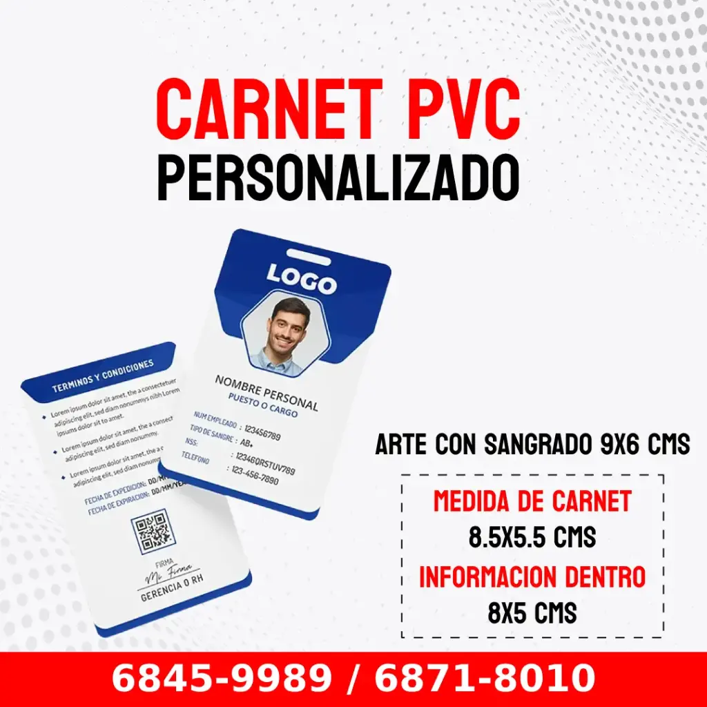 CARNET PVC CORPORATIVO R