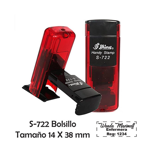 [SP-S-722] SELLO PERSONALIZADO S-722