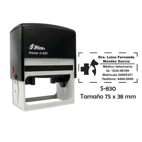 [SP-S-830] SELLO PERSONALIZADO S-830