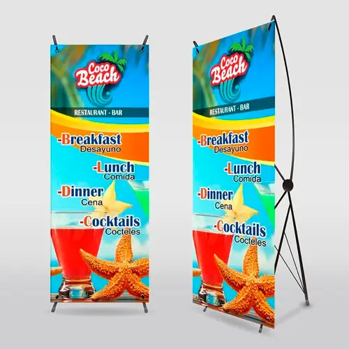 [ARAÑA-60X24] BANNER TIPO ARAÑA 60X24PULG
