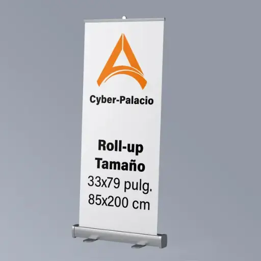 [ROLLUP-33X79] BANNER TIPO ROLLUP 33X79PULG