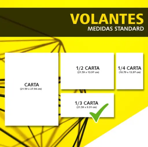 [VOL-BN-1/3-BON-C-T] VOLANTE B/N 1/3 BOND DE COLOR (T)